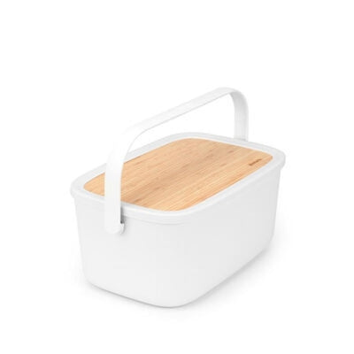 Brabantia Ekmek Saklama Kutusu Nic Light Grey  128288