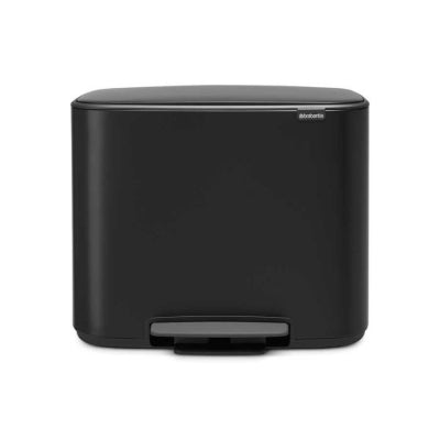 Brabantia Çöp Kutusu 36 lt Pedallı Bo Mat Siyah 121463