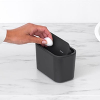 Brabantia Tezgahüstü Küçük Çöp Kutusu Mindset Dark Grey 303364