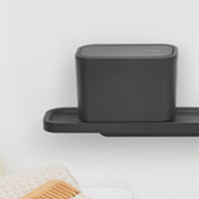 Brabantia Tezgahüstü Küçük Çöp Kutusu Mindset Dark Grey 303364