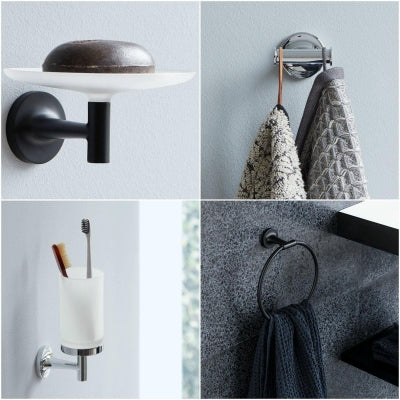 Duravit Havluluk İkili Starck T Mat Siyah 099414600