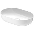 Duravit Luv DuraCeram Çanak Lavabo, 60 cm, Beyaz-Satin Mat Gri