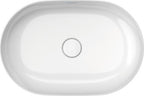 Duravit Luv DuraCeram Çanak Lavabo, 60 cm, Beyaz-Satin Mat Gri