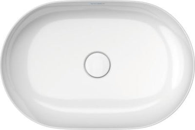 Duravit Luv DuraCeram Çanak Lavabo, 60 cm, Beyaz-Satin Mat Gri