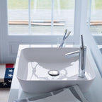 Duravit Lavabo Cape Cod DuraCeram Batarya Banklı Çanak 46 x 46 cm 2340460000