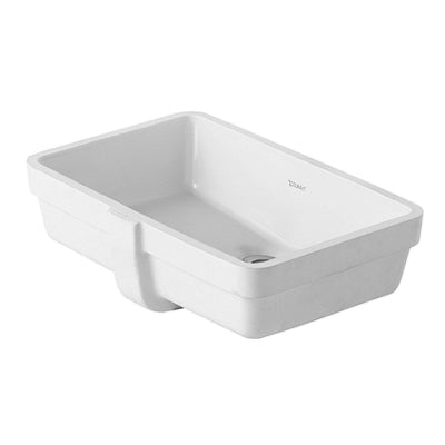 Duravit Lavabo Vero Tezgah Altı48,5 x 31,5 cm, Alpin Beyaz 0330480000