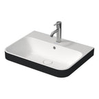 Duravit Lavabo Happy D.2 Plus 60 x 46 cm, Beyaz / Antrasit Mat 606061000