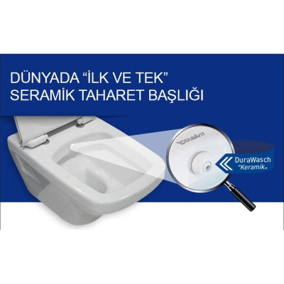 Duravit Klozet Özel Kutulu Durastyle Asma  Kapak Dahil 45363900A1