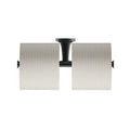 Duravit Tuvalet Kağıtlık İkili Starck T Açık Mat Siyah 099384600