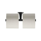 Duravit Tuvalet Kağıtlık İkili Starck T Açık Mat Siyah 099384600