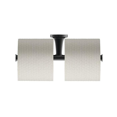Duravit Tuvalet Kağıtlık İkili Starck T Açık Mat Siyah 099384600
