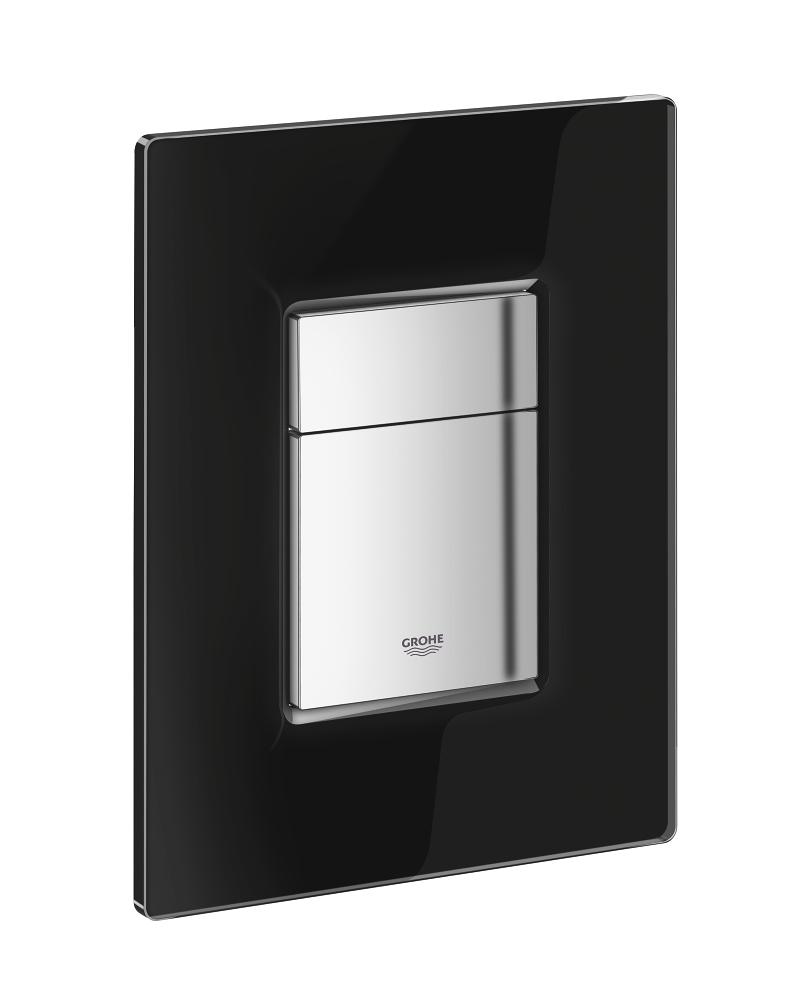 Grohe Gömme Rezervuar Kumanda Paneli Krom / Siyah Cam - 38845KS0