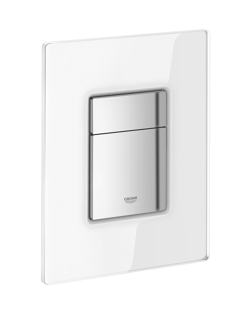 Grohe Gömme Rezervuar Kumanda Paneli Krom / Beyaz Cam - 38845LS0