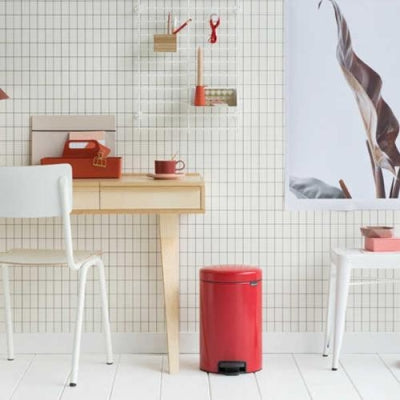Brabantia Newicon Passion Kırmızı Çöp Kutusu 12 lt 112003