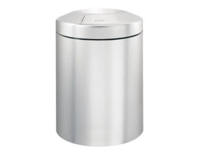 Brabantia Çöp Kutusu ALEV Korumalı 7 lt Çemberli Açık Mat Çelik 378942