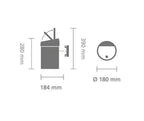 Brabantia Çöp Kutusu 3 litre Touch Bin Dokunmatik Brillant Steel 363962