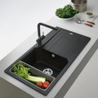 Franke Eviye Urban UBG 611 -100 Siyah Silgranit 114.0548.507