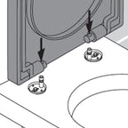 Duravit Klozet Özel Kutulu Starck 3 AsmaKapak Dahil45273900A1