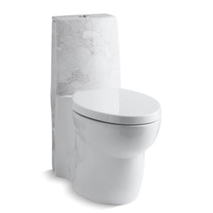 Kohler Klozet Rezervuarlı Empress Bouquet Desenli