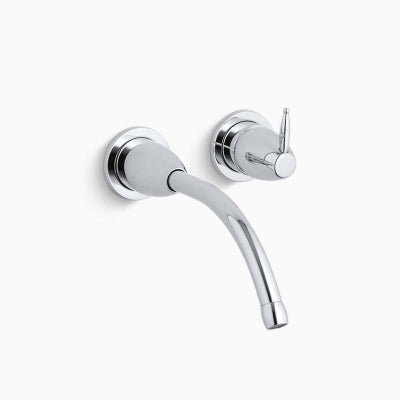 Kohler Lavabo Bataryası Falling Water Duvardan Ankastre Polished Krom