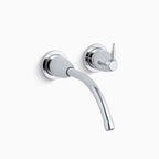 Kohler Lavabo Bataryası Falling Water Duvardan Ankastre Polished Krom
