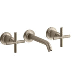 Kohler Lavabo Bataryası Purist Duvardan Ankastre, Brushed Bronz