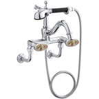 Kohler Banyo Bataryası Antique Krom & Desenli Volan