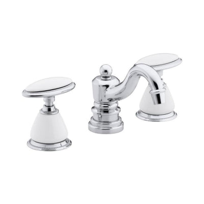 Kohler Lavabo Bataryası Antique Beyaz Porselen Volanlı