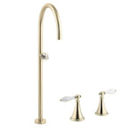 Kohler Küvet Dolum Finial Gaga Takımı Yerden Polished Brass