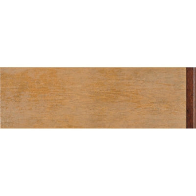 Zirconio Basamak Madero Naranja Lateral 16,5 x 50 cm