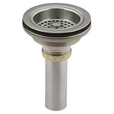 Kohler Eviye Süzgeci ve Boğazı Fırçalanmış Nikel
