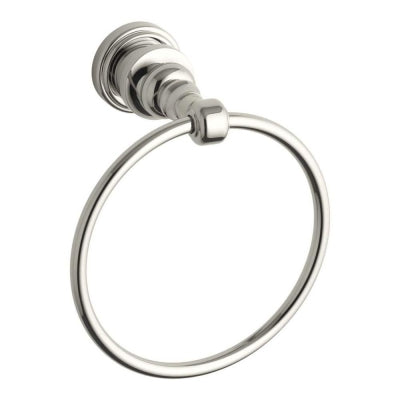 Kohler Havluluk Yuvarlak IV. Georges Brass Havluluk Yuvarlak , Parlak Nikel