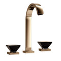 Jörger Empire Royal Crystal 3 Delikli Lavabo Bataryası Altın/Siyah