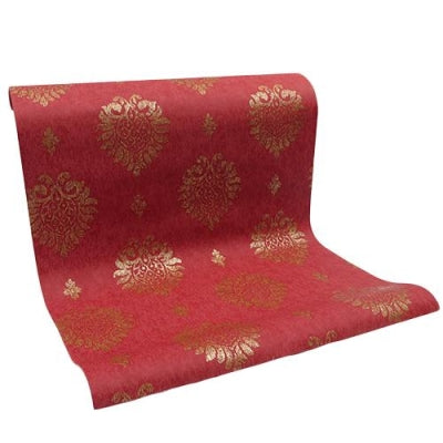 Duvar Kağıdı Klasik & Damask Thibauth Resource Bordo