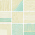 UnicaTarget Duvar Karosu Liquid Art Seaglass Green  20 x 20 cm