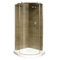 Kohler Duş Kabini&Tekne Takımı Indigo Quadrant Sola Kayar Kapılı 90 x 90 cm