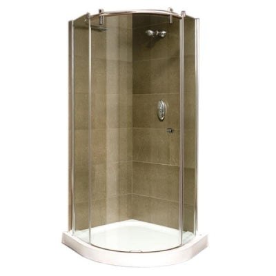 Kohler Duş Kabini&Tekne Takımı Indigo Quadrant Sola Kayar Kapılı 90 x 90 cm