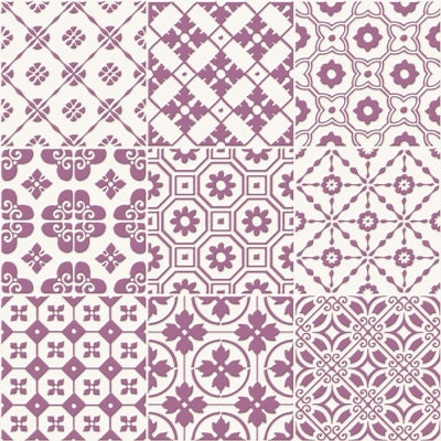 Unica Target Dolce Vita Fuscia  Duvar Karosu 15 x 15 cm