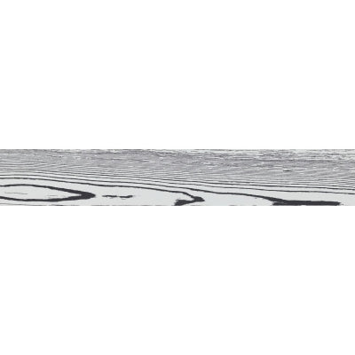 14oraitaliana Parke Seramik Uonuon White Negative Nero 20 x 120 cm