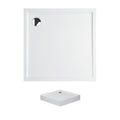 Hüppe Streamline Kare Monoblok 90 x 90 cm Duş Teknesi
