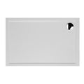 Hüppe Streamline Dikdörtgen 130 x 90 cm Flat Duş Teknesi
