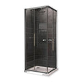 Hüppe Duş Kabini Kare X0 90 x 90 cm - 2 Sabit 2 Kayar Kapılı