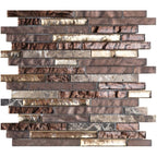 L'antic Colonial Duvar Mozaiği Treasures Bronz Emperador Strip 29,2 x 30,4 cm