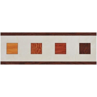 Porcelanosa Bordür Marmi Venice Listel Fusta Marfil 10.8 x 31.6 cm