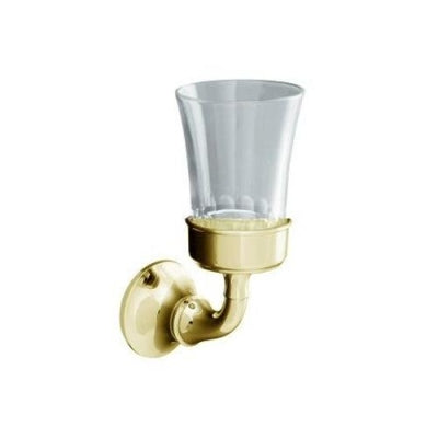 Kohler Diş Fırçalık Seti Duvara Monte Forte Traditional , French Gold