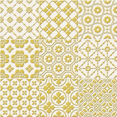Unica Target Dolce Vita Gold Duvar Karosu 15 x 15 cm