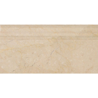 Zirconio Bordür Cenia Zocalo Marmol Crema 14,8 x 31,6 cm