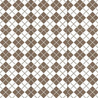 UnicaTarget  Yer Duvar Karosu Mixed Brown & White 60 x 60 cm