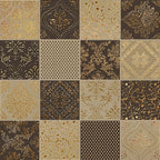 Unica Target Duvar Karosu Luxury Brown&Beige Mix 2 Mat  30 x 30 cm