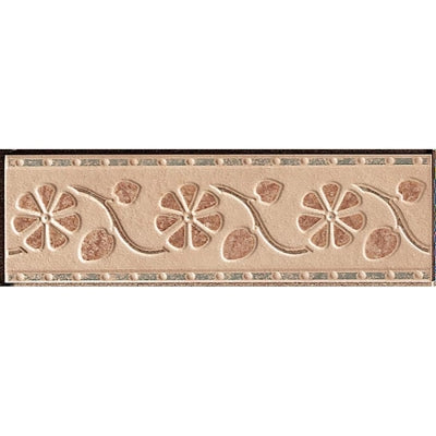Zirconio Bordür Borgona Sena Siena 10 x 33,3 cm